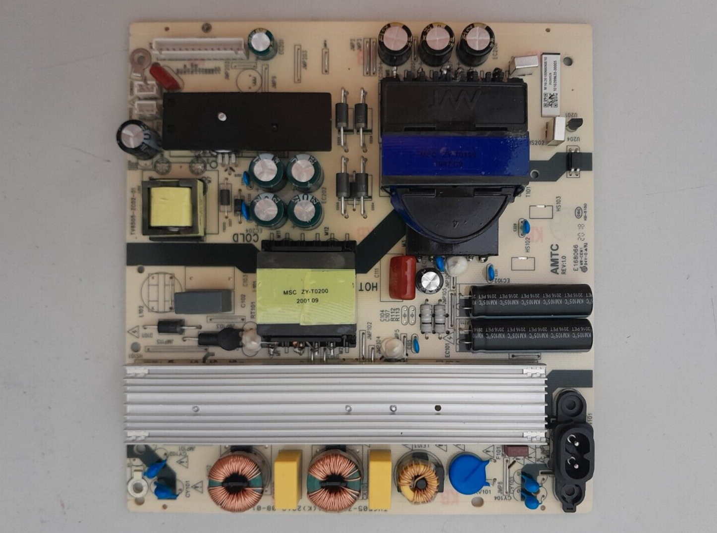 GENUINE HITACHI 55QLEDSM20 POWER SUPPLY BOARD TV6505-ZC02-01