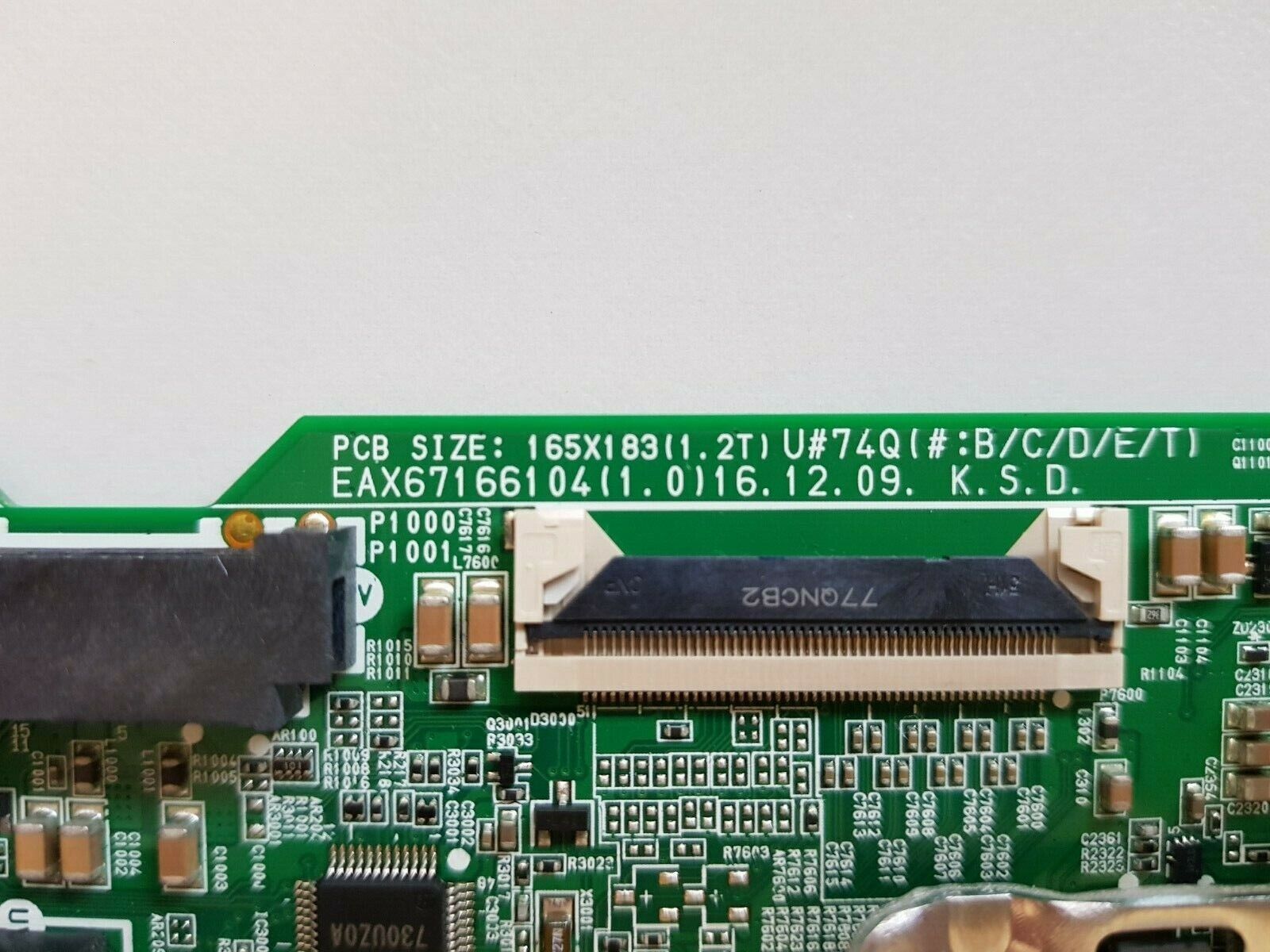 GENUINE LG 70UJ657T-TA. MAIN BOARD EAX67166104(1.0) 64029301 64563101 64025601