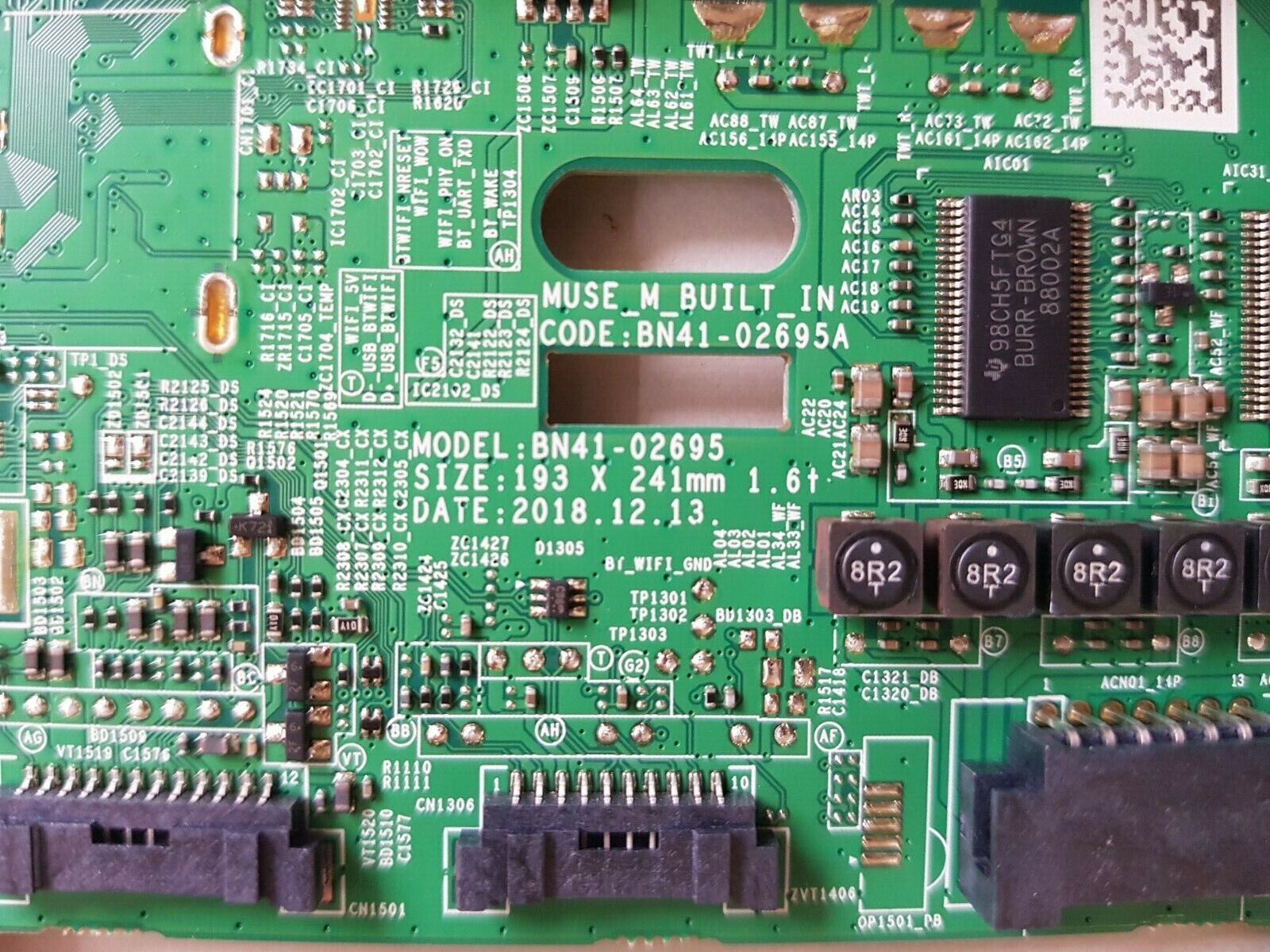 GENUINE SAMSUNG QA55Q75RAWXXY (VER AA02) MAIN BOARD BN94-14345E BN41-02695A