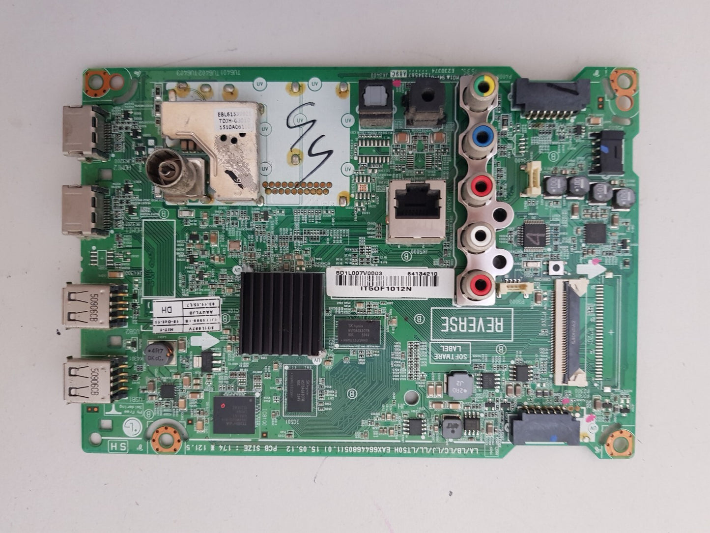 GENUINE LG 43LF5900 -TB.AAUYLJD MAIN BOARD EAX66446805 1.0 EBT64134210
