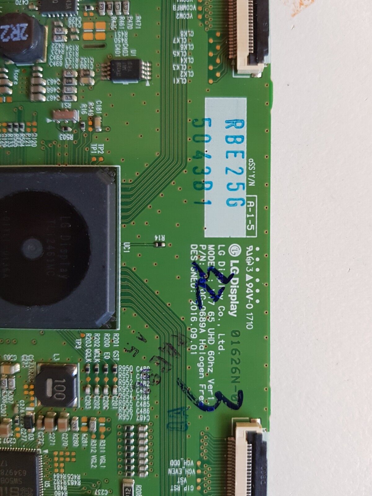 GENUINE LG 65UJ634T T-CON BOARD 6871L-5043B 6870C-0689A