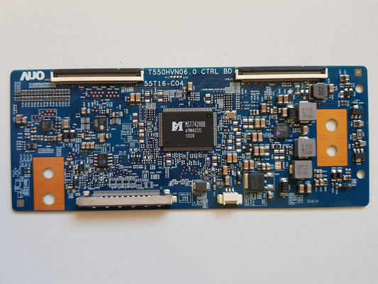 GENUINE SONIQ E55FV16A T-CON BOARD 5555T16C03 T550HVN06.0 55T16-C04