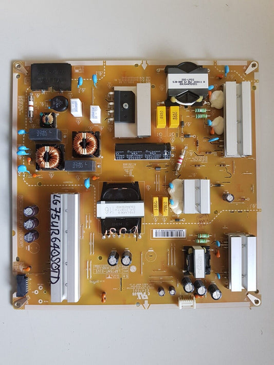 GENUINE LG 75UR640S0TD POWER SUPPLY BOARD EAX69501502 (1.0) EAY65895542