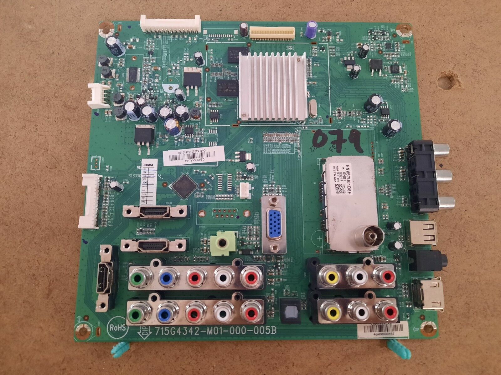 GENUINE TOSHIBA 42RL700S Main Board - 715G4342-M01-000-005B