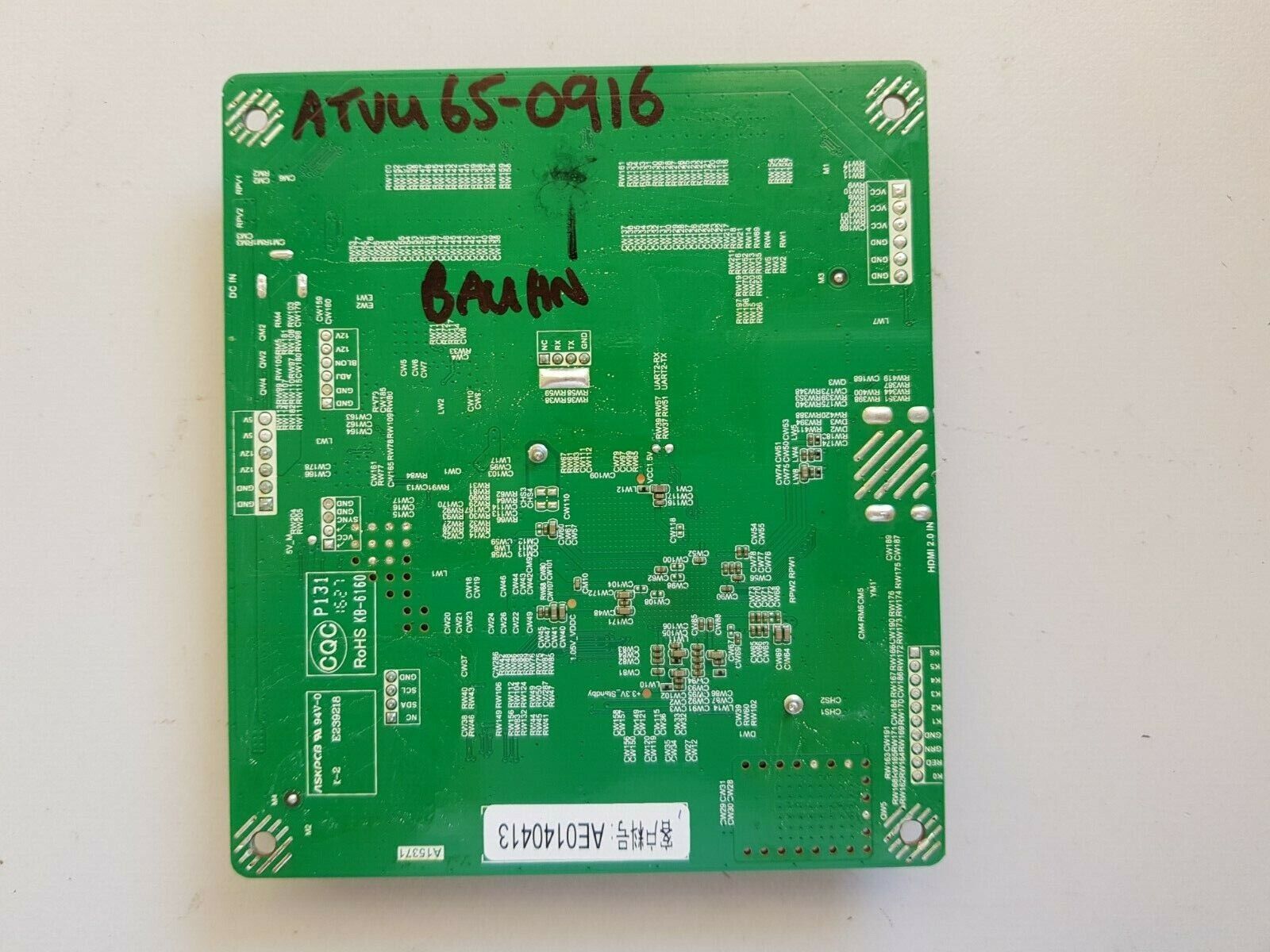 GENUINE BAUHN ATVU65-0916 TRANSFER BOARD PL.MS6M60.1