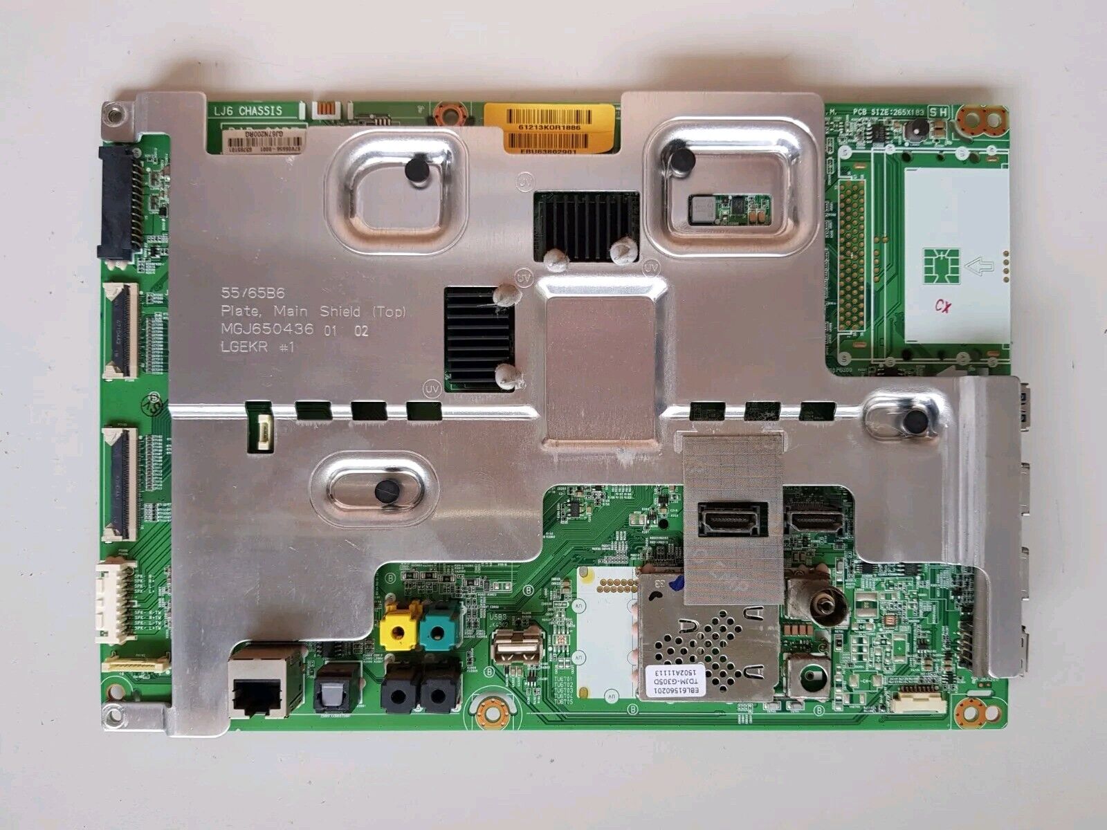 GENUINE LG OLED 55B6T-T MAIN BOARD EBU63802901 63785101 EAX66886304 (1.0)