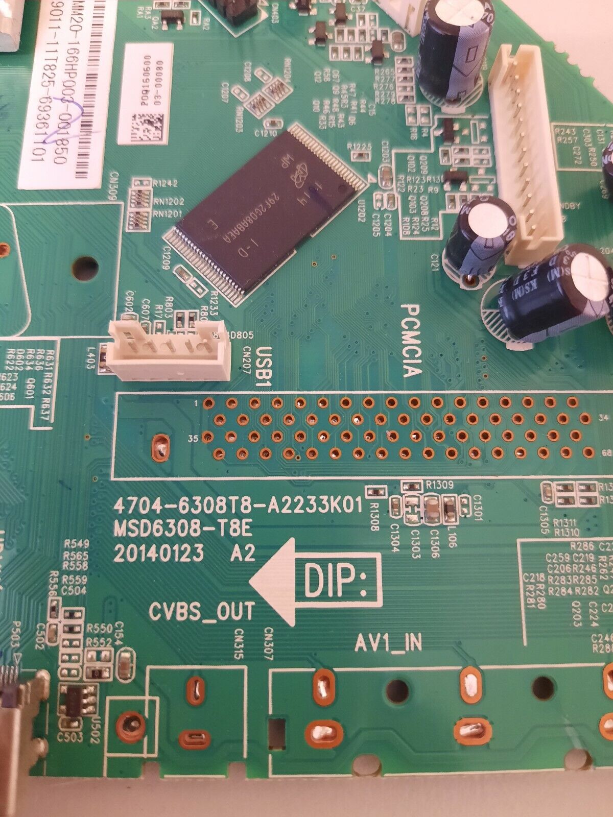GENUINE PHILIPS 55PFT5201 Main Board - MSD6308-T8E 4704-6308T8-A2233K01