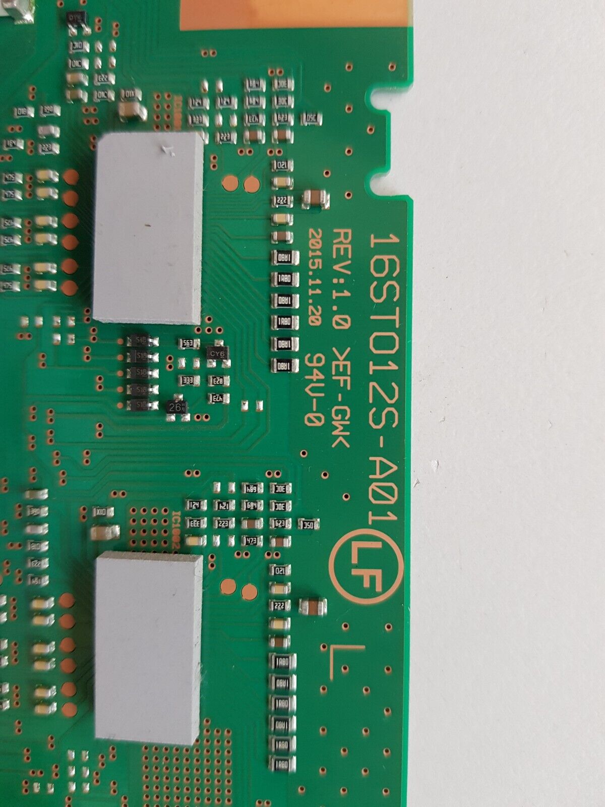 GENUINE SONY KD55X8500D LF BOARD 16ST012S-A01