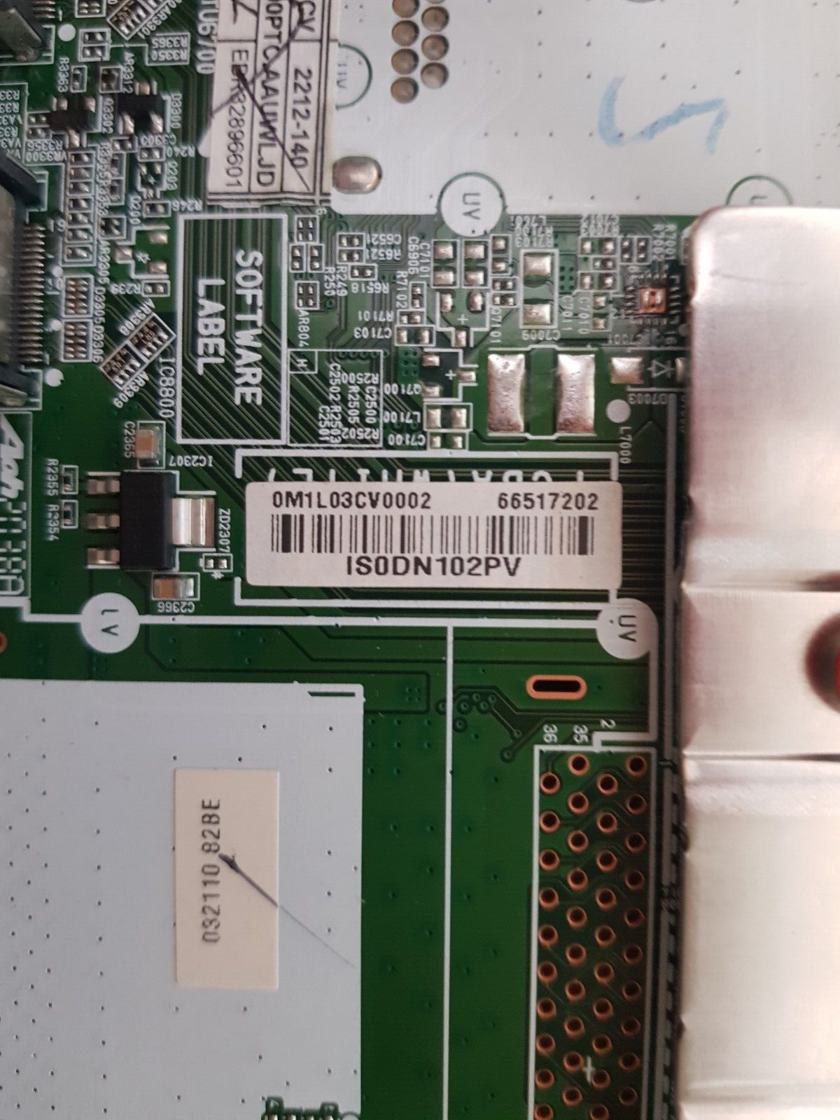 GENUINE LG 43UN7300PTC MAIN BOARD EAX69083603 (1.0) EBR32896601 66517202