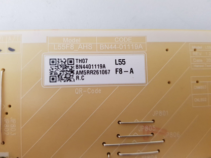 GENUINE SAMSUNG QA55LS03AAW POWER SUPPLY BOARD BN44-01119A