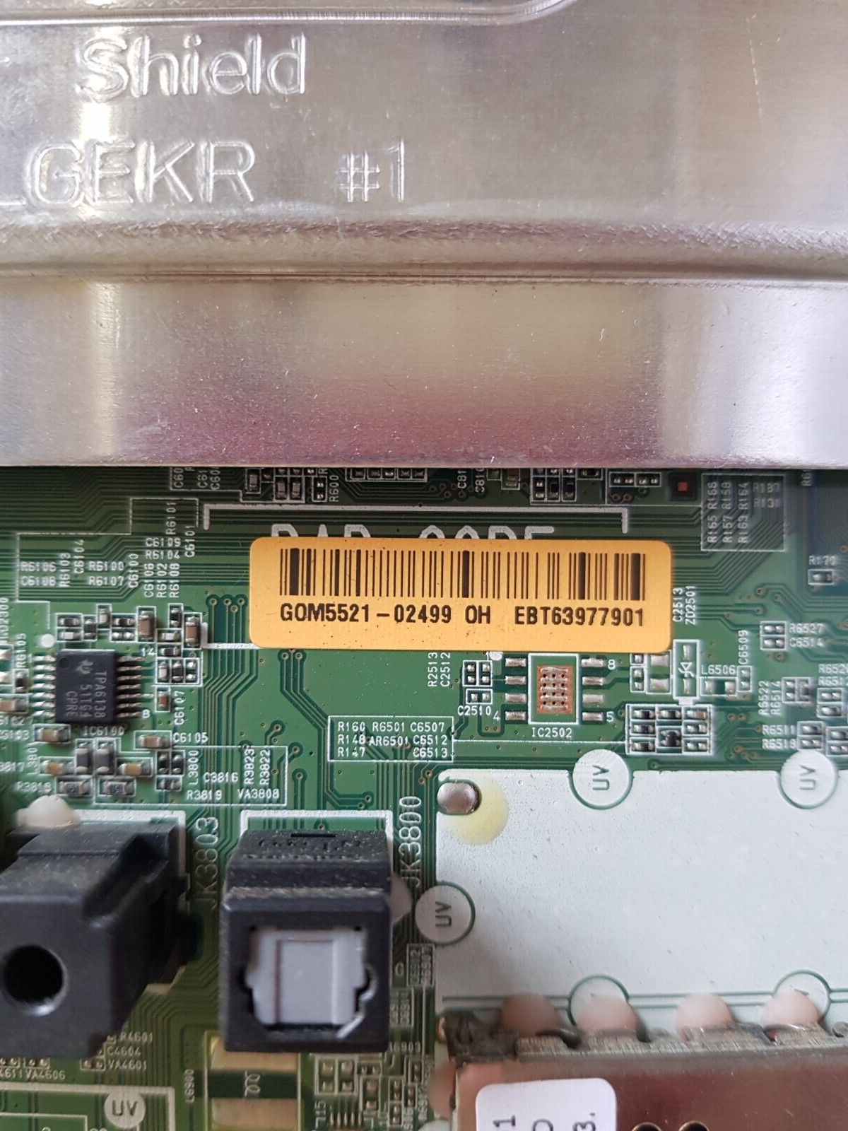 GENUINE LG 79UF770T MAIN BOARD EAX66208203 1.0 EBT63977901 63085401