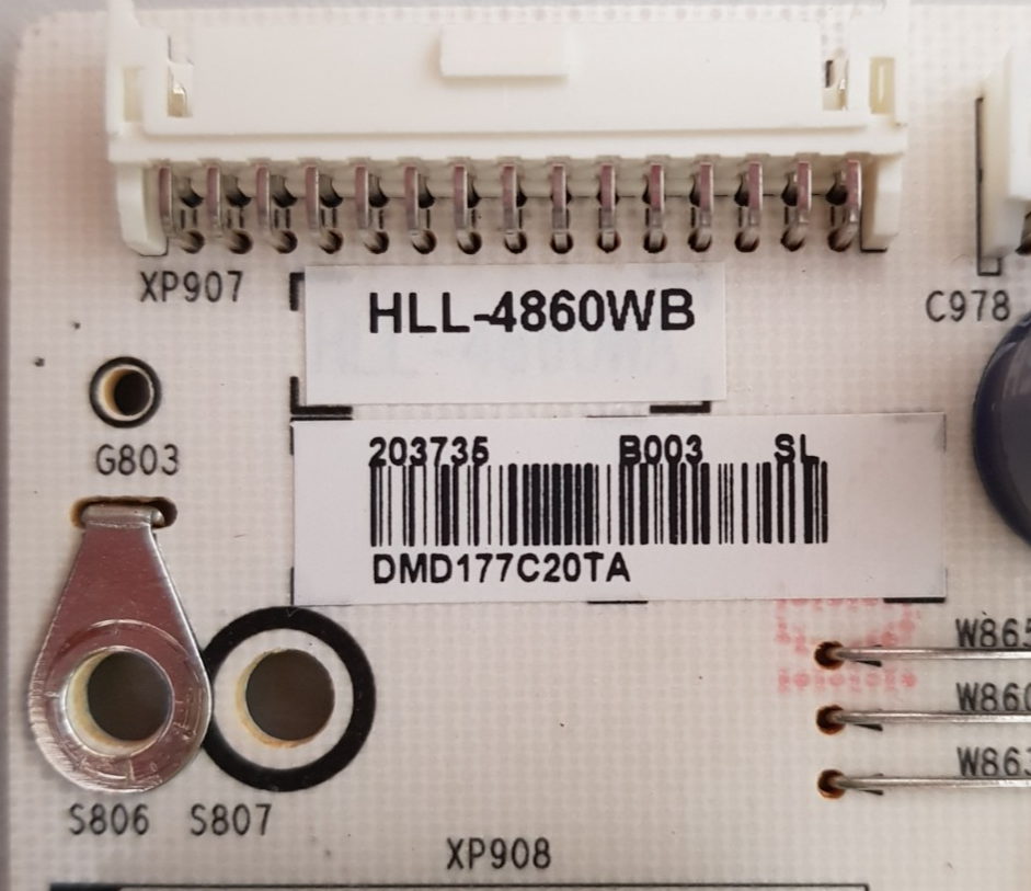 GENUINE HISENSE 55N6 POWER SUPPLY BOARD RSAG7.820.6672 HLL-4860WB 203735