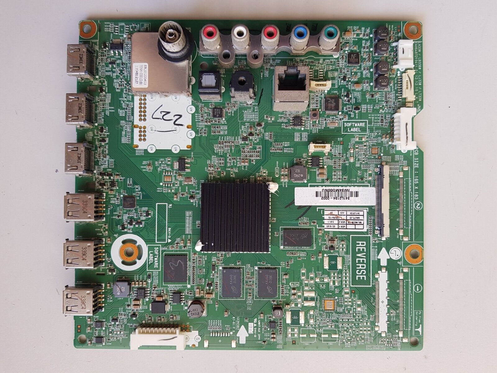 GENUINE LG 50LA6230-TB.AAUYLJD MAIN BOARD EAX64872104 (1.0)