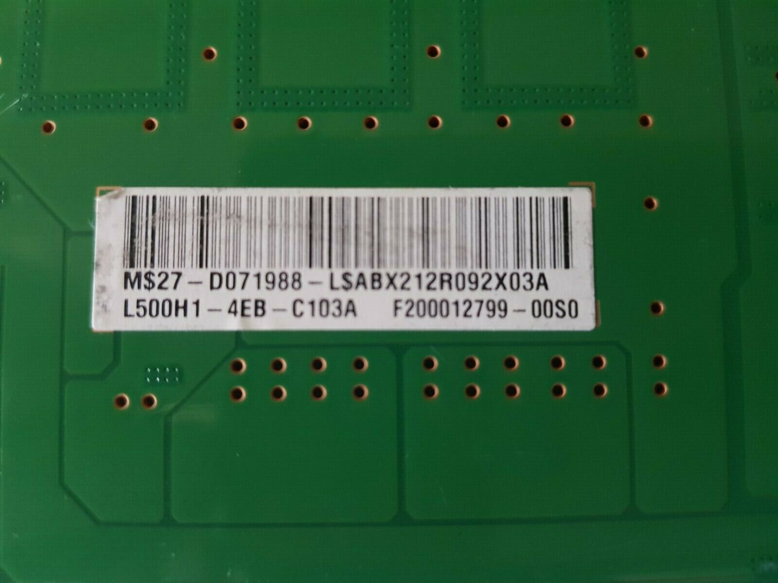 GENUINE HISENSE HL50K300PL LED  DRIVER BOARD KB-6160C E59670 L500H1-4EB 