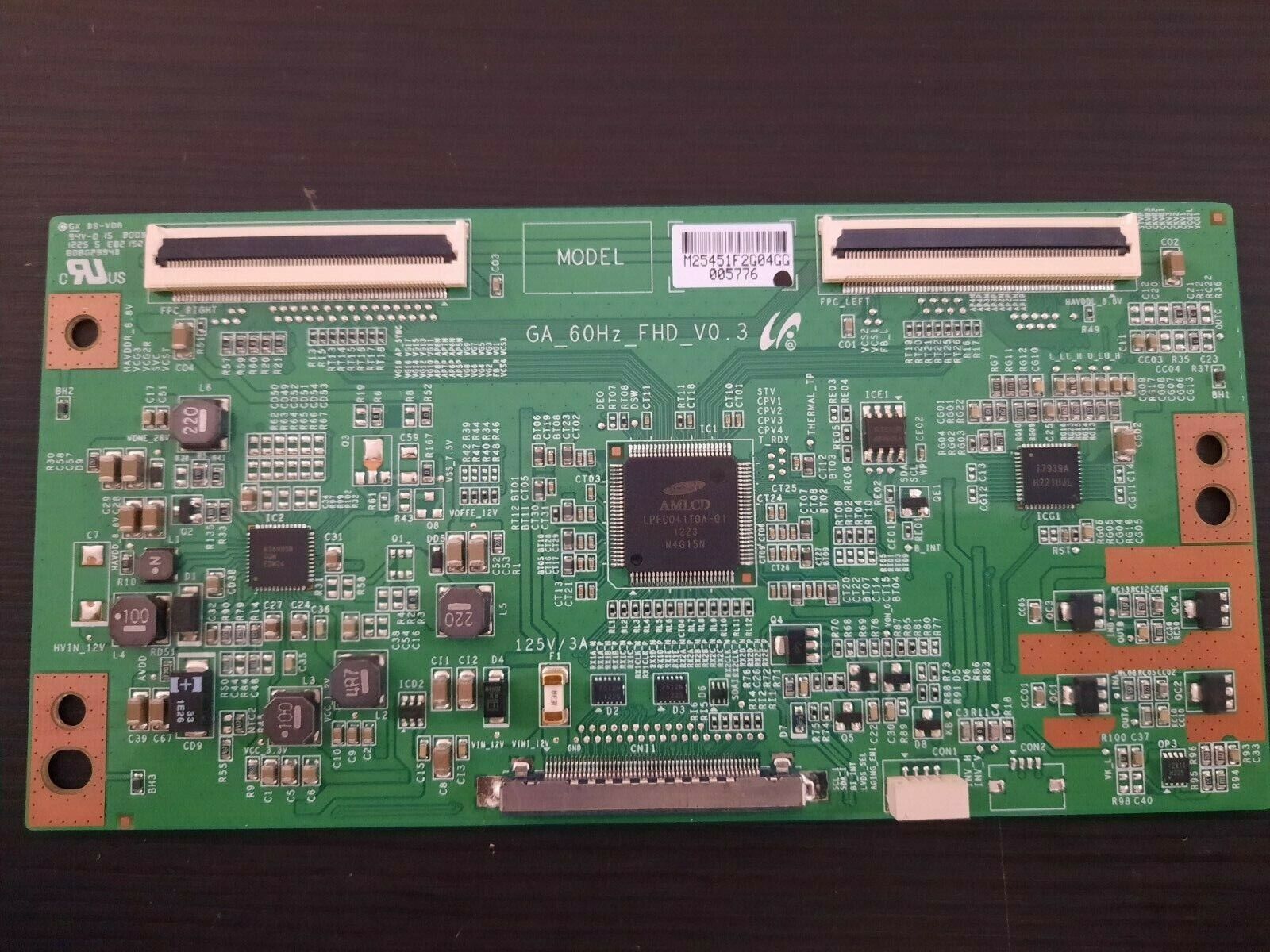 GENUINE TOSHIBA 46HL900A T-Con Board - GA_60HZ_FHD_V0.3 LJ94-25451F