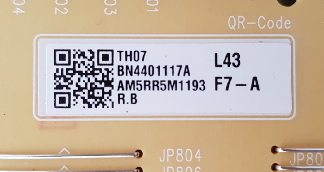GENUINE SAMSUNG QA43LS03 AAWXXY POWER SUPPLY BOARD BN44-01117A L43F7_AHS