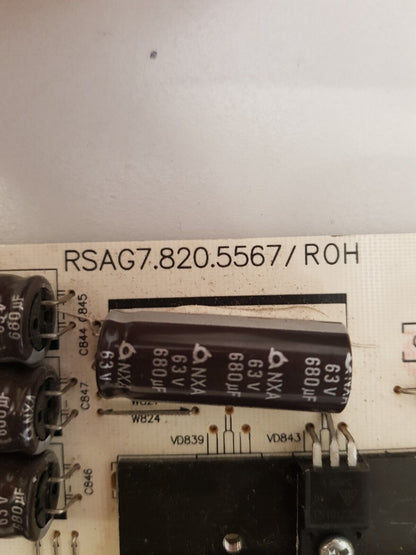 GENUINE HISENSE 55K680UAD POWER SUPPLY BOARD RSAG7.820.5567 168447 HLP-4660WD