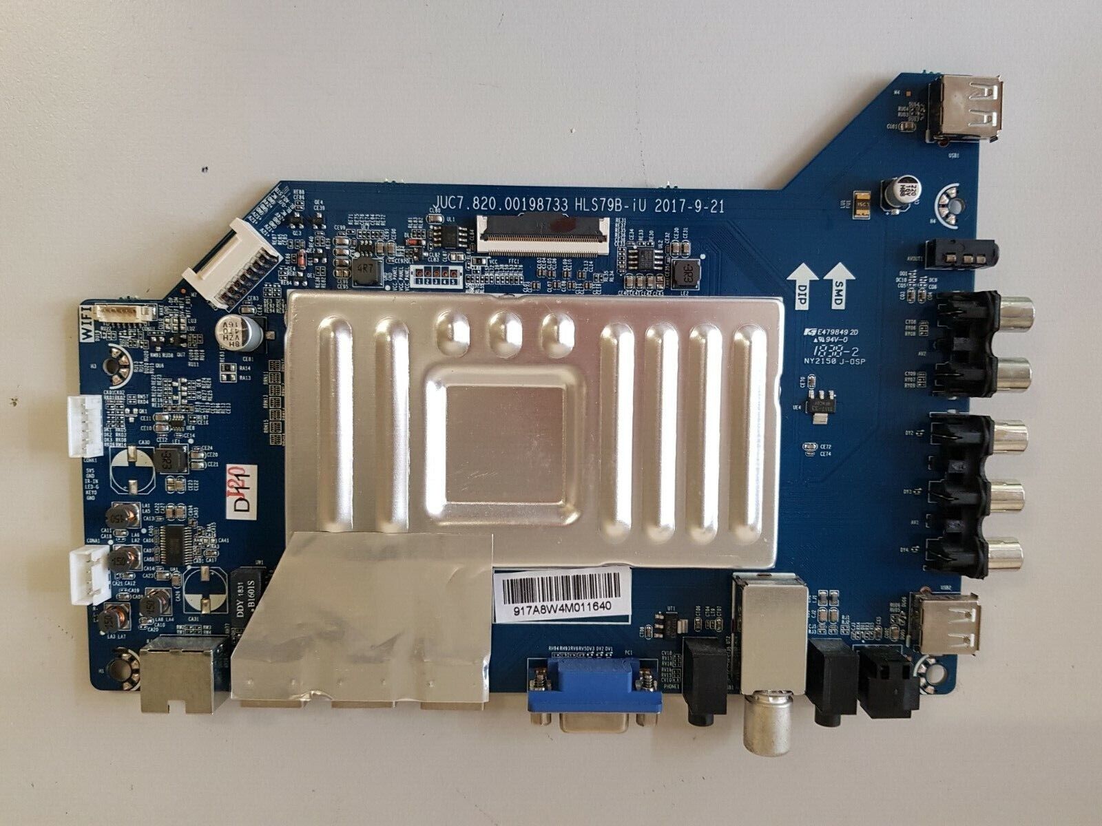 GENUINE KOGAN KALED43LU8010STA MAIN BOARD JUC7.820.00198733 HLS79B-IU 2017-9-21