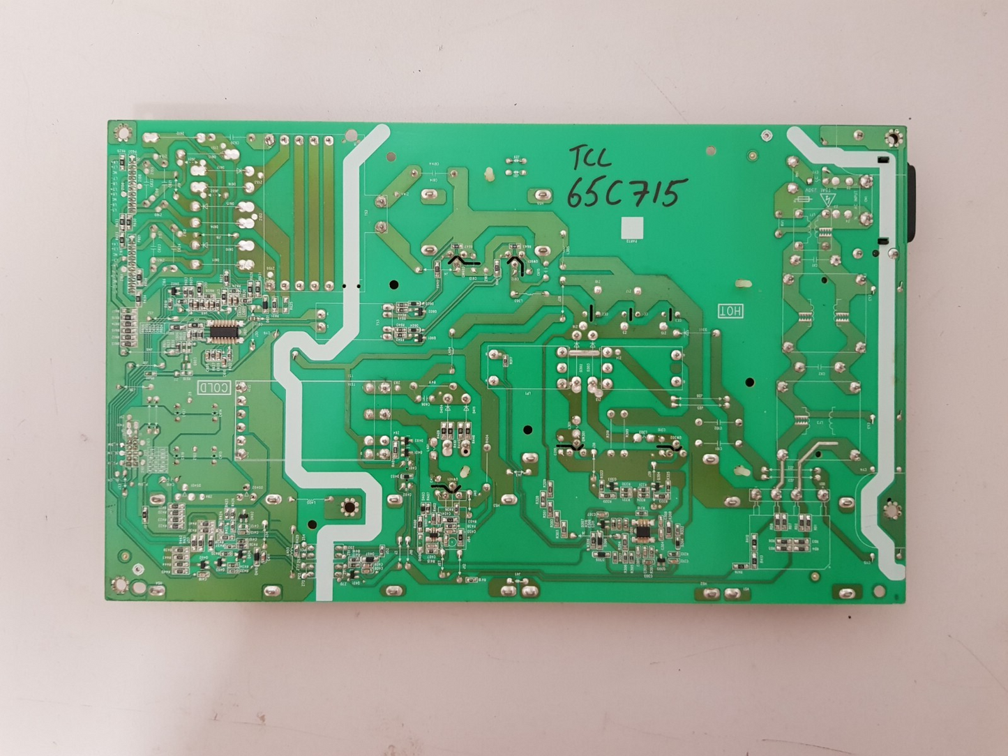 GENUINE TCL 65C715 POWER SUPPLY BOARD 40-L302W4-PWD1CG 08-L302WD8-PW200AA