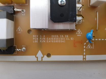 GENUINE LG 75UP8000 POWER SUPPLY BOARD EAY65895541 EAX69501501 1.5 LGP75NT-21U1