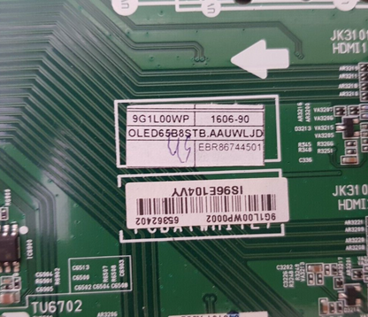 GENUINE LG OLED 65B8 STB MAIN BOARD EBR86744501 EBT65362402 EAX68102603 1.0
