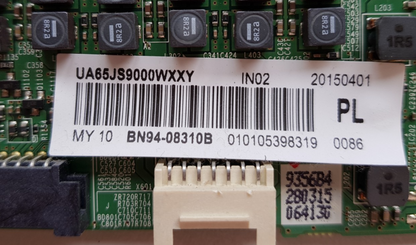 GENUINE SAMSUNG UA65JS9000 (VER TS01) MAIN BOARD BN94-08310B