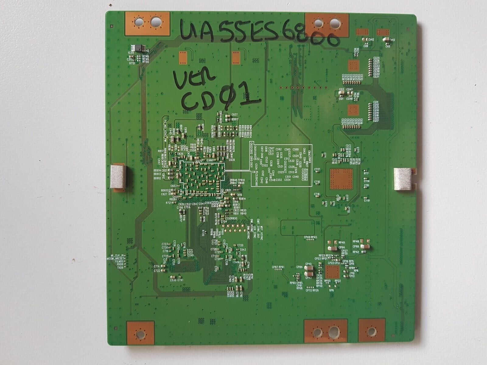 GENUINE SAMSUNG UA55ES6800 (Version CD01) T-CON BOARD BN96-21636A V460HK2-CPS1