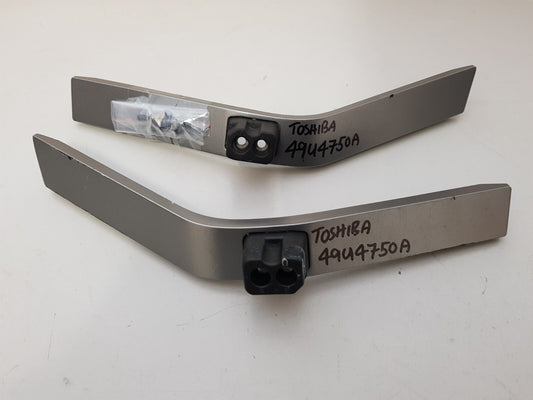 GENUINE TOSHIBA 49U4750A L&R FEET & SCREWS