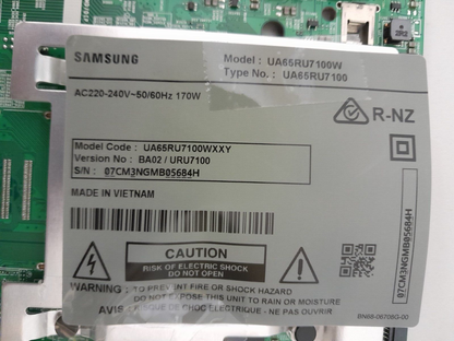 GENUINE SAMSUNG UA65RU7100 (VER-BA02) MAIN BOARD BN94-14106G