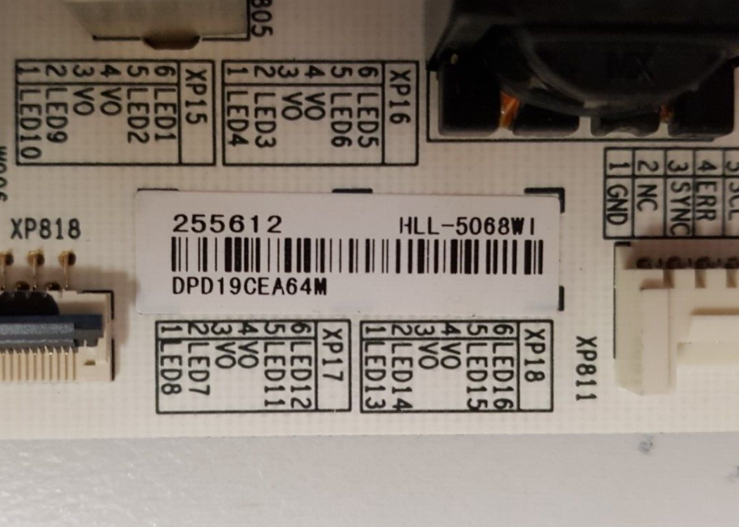 GENUINE HISENSE 65R7 POWER SUPPLY BOARD RSAG7.820.8943 HLL-5068WI