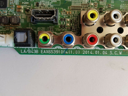 GENUINE LG 50LB5610 MAIN BOARD EBT62896002 EAX65391004 (1.0)