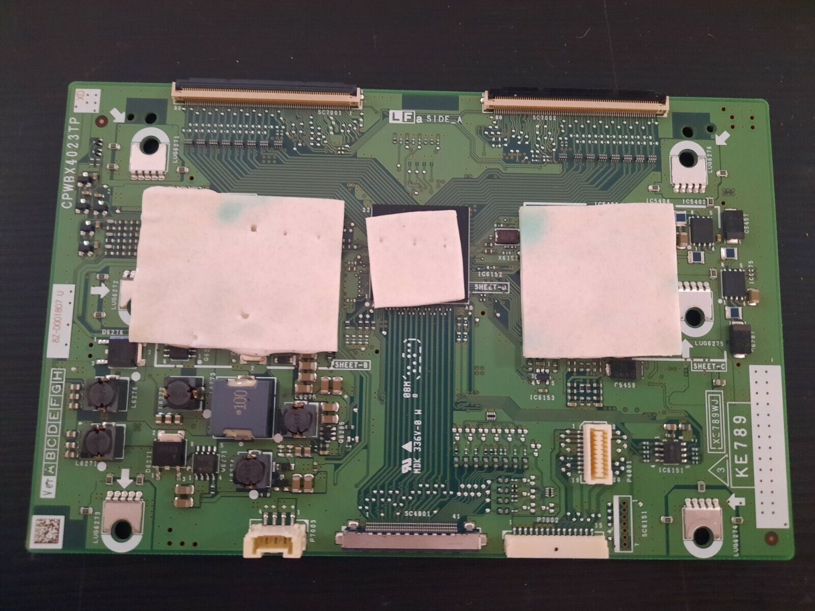 GENUINE SHARP LC42D77X T-Con Board - CPWBX4023TP XD