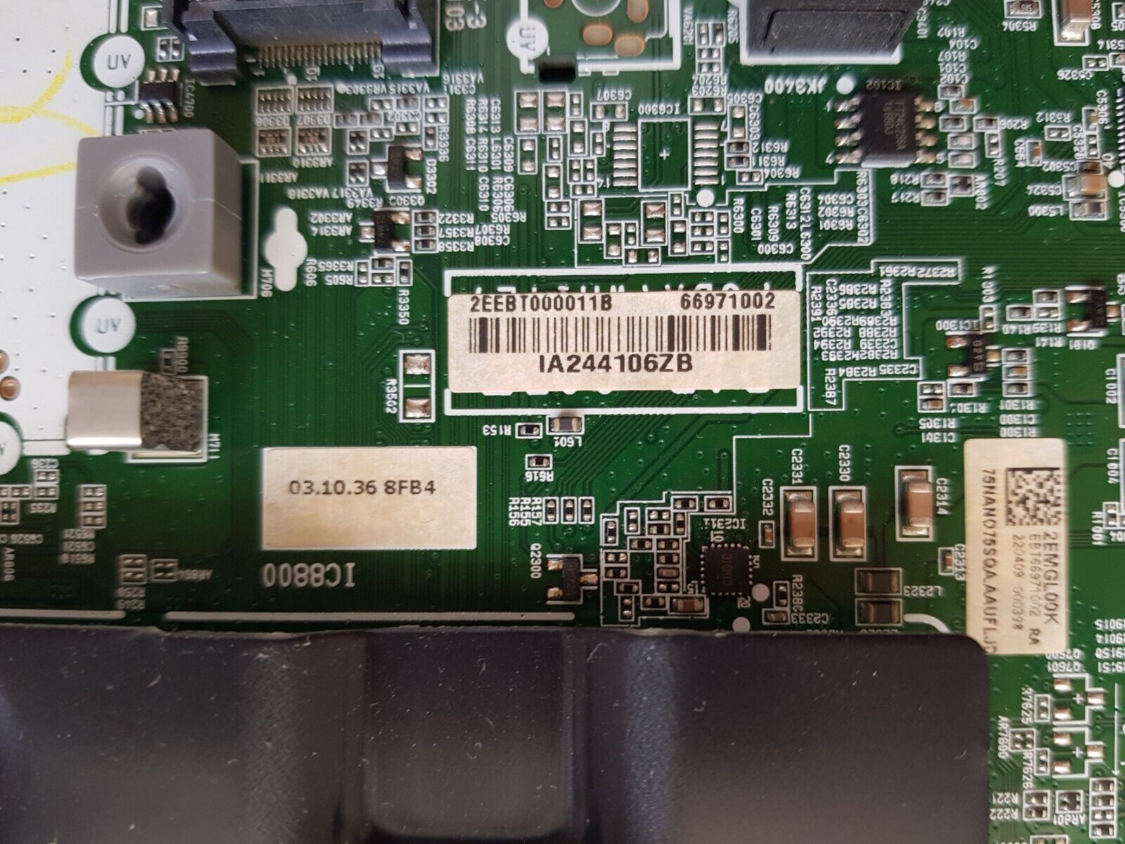GENUINE LG 75NANO75SQA.AAUFLJD MAIN BOARD EAX69762805 1.0 EBT66971002