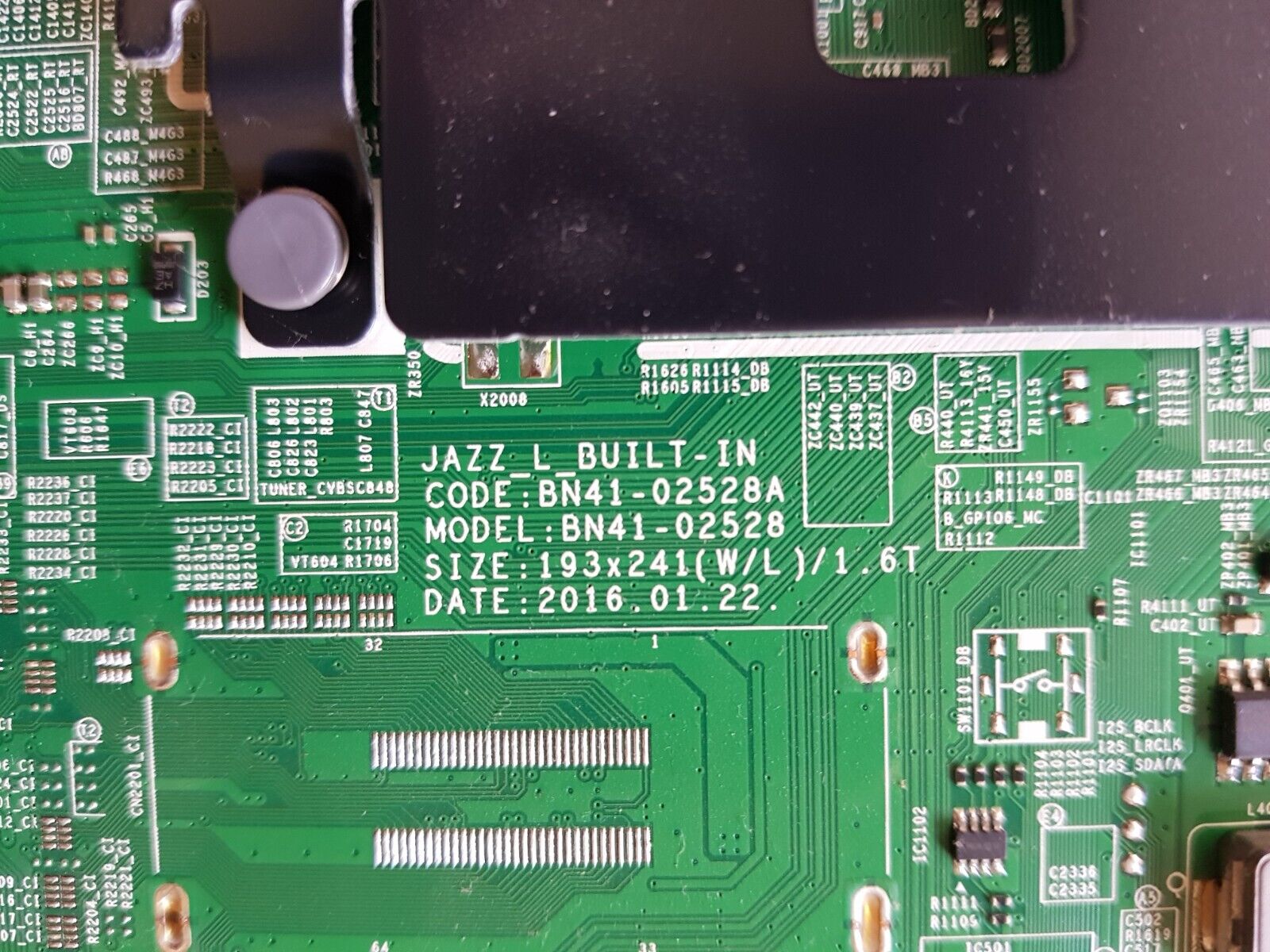 GENUINE SAMSUNG UA65KU6500WXXY MAIN BOARD BN94-10828Z BN41-02528A