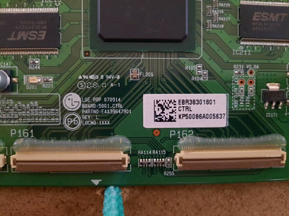 GENUINE LG 50PG60 Logic Main Board - EBR38301801 EAX39594101