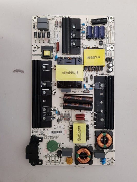GENUINE HISENSE 58K321UW POWER SUPPLY BOARD HLL-5060WB RSAG7.820.6106 184913