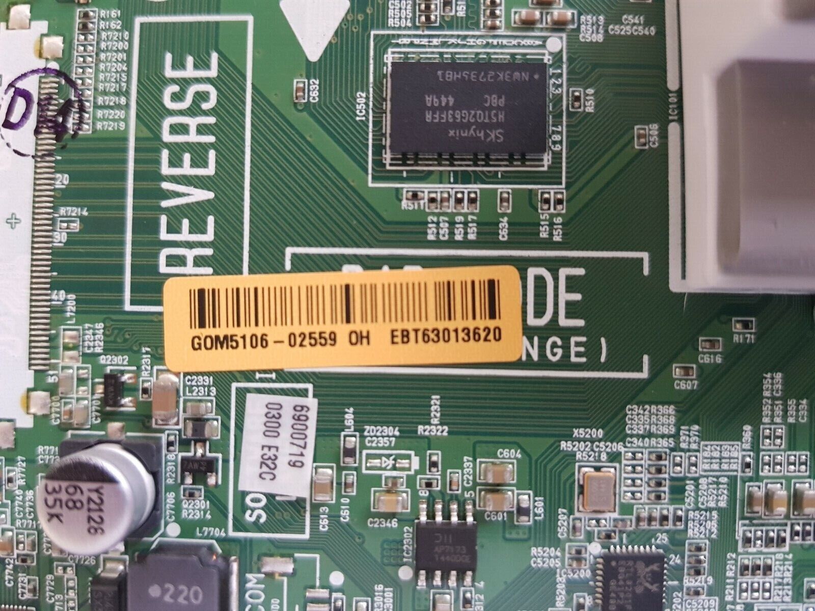 GENUINE LG 50LB6500 MAIN BOARD EBU62462801 EAX65363904 EBT63013620 