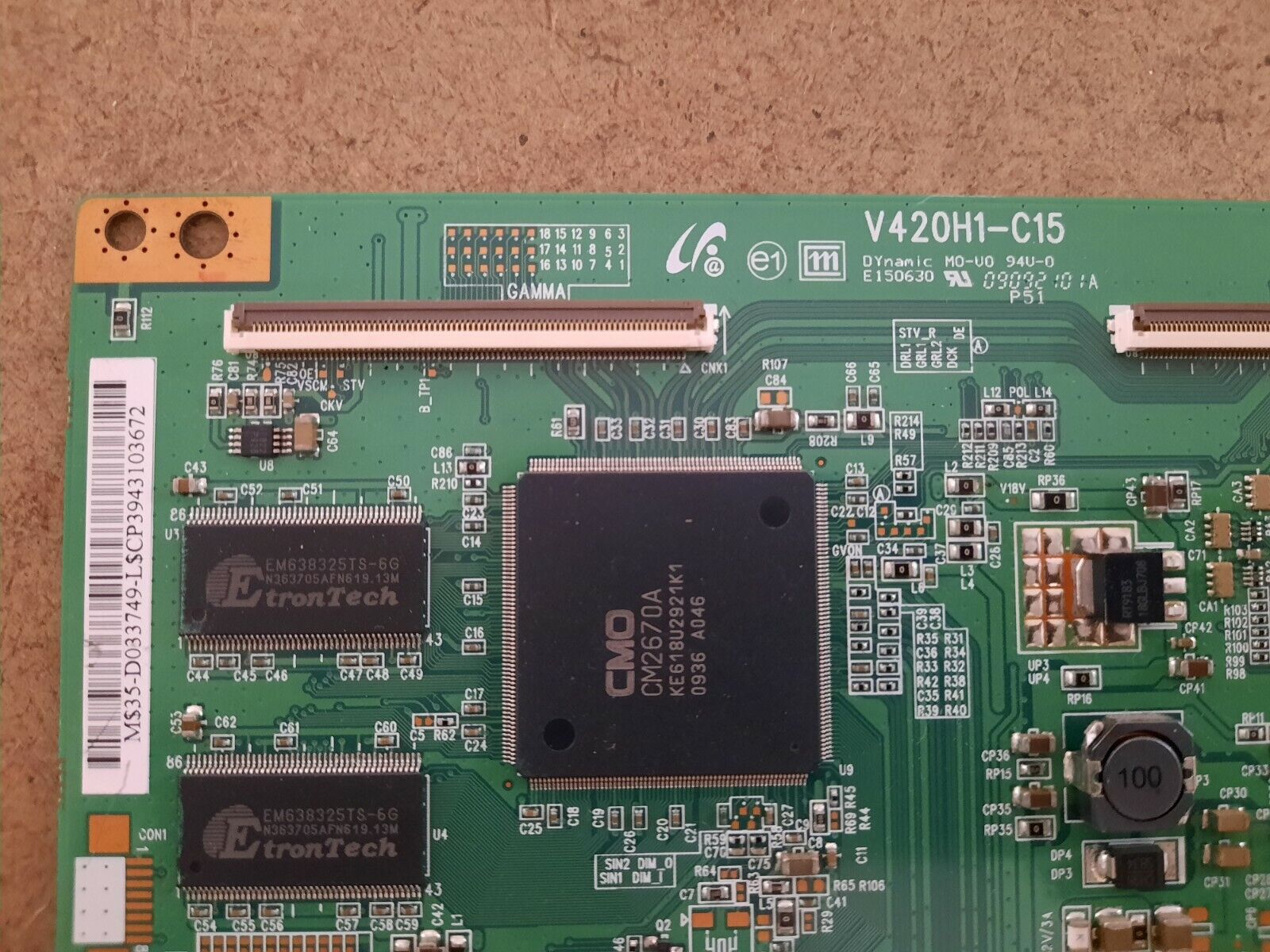 GENUINE LG 42LF2500 T-Con Board - V420H1-C15