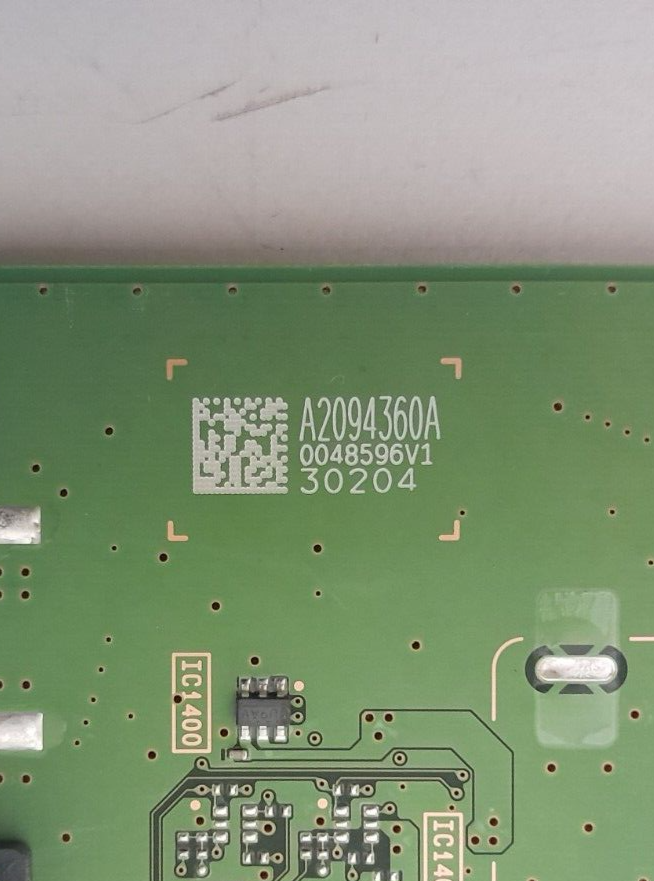 GENUINE SONY KD- 65X8500D MAIN BOARD BMFW2 1-980-832-21 A2094360A 30204