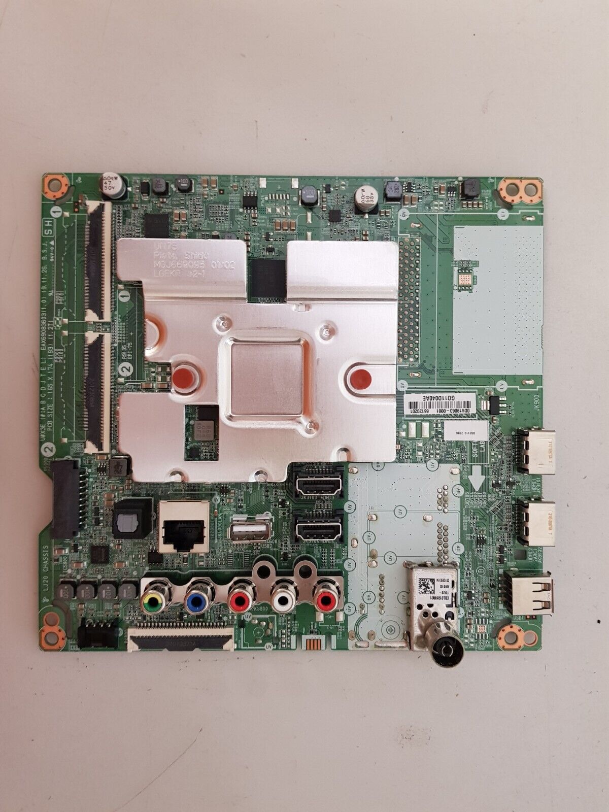 GENUINE LG 65NANO80TNA  .AAUWLJD MAIN BOARD EAX69083603 1.0 EBU66120201
