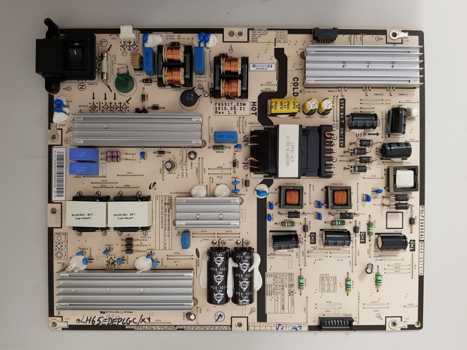 GENUINE SAMSUNG LH65EDEPLGC/XY POWER SUPPLY BOARD (DISPLAY UNIT) BN44-00737A