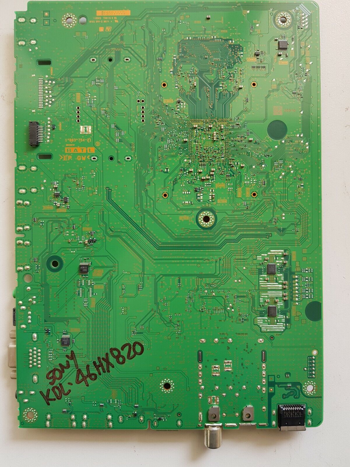 GENUINE SONY KDL 46HX820 MAIN BOARD A1820364A 1-883-754-21 A1820363A