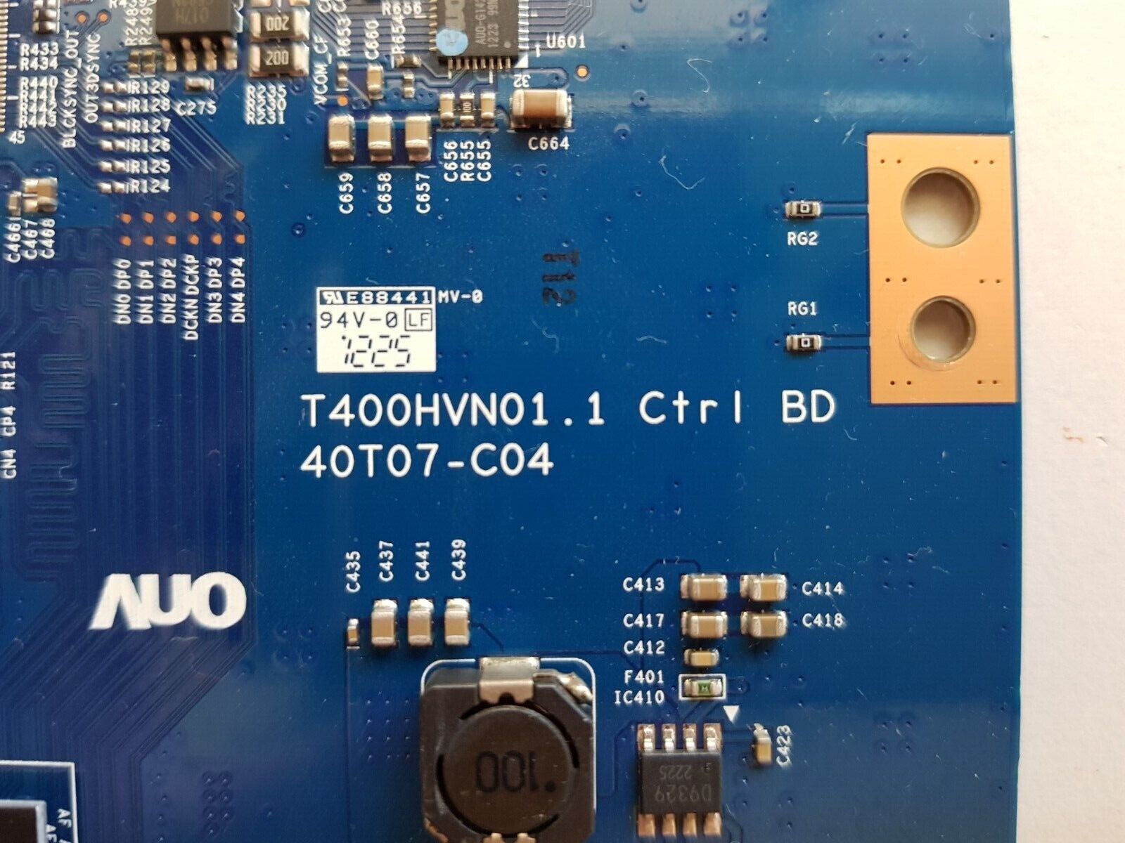 GENUINE SAMSUNG UA40ES6200MXXY (VER AH01) T-CON BOARD T400HVN01.1 40T07-C04