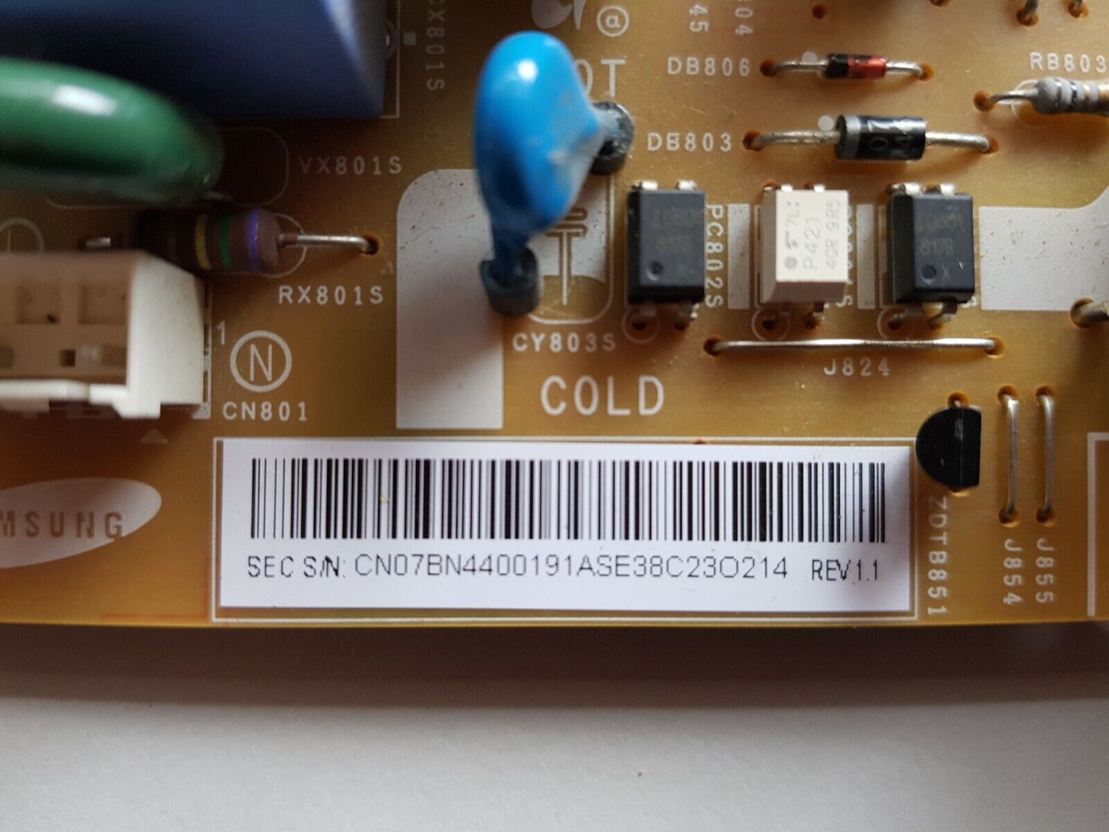GENUINE SAMSUNG LA32R81BD POWER SUPPLY BOARD BN44-00191A PSLF201502B