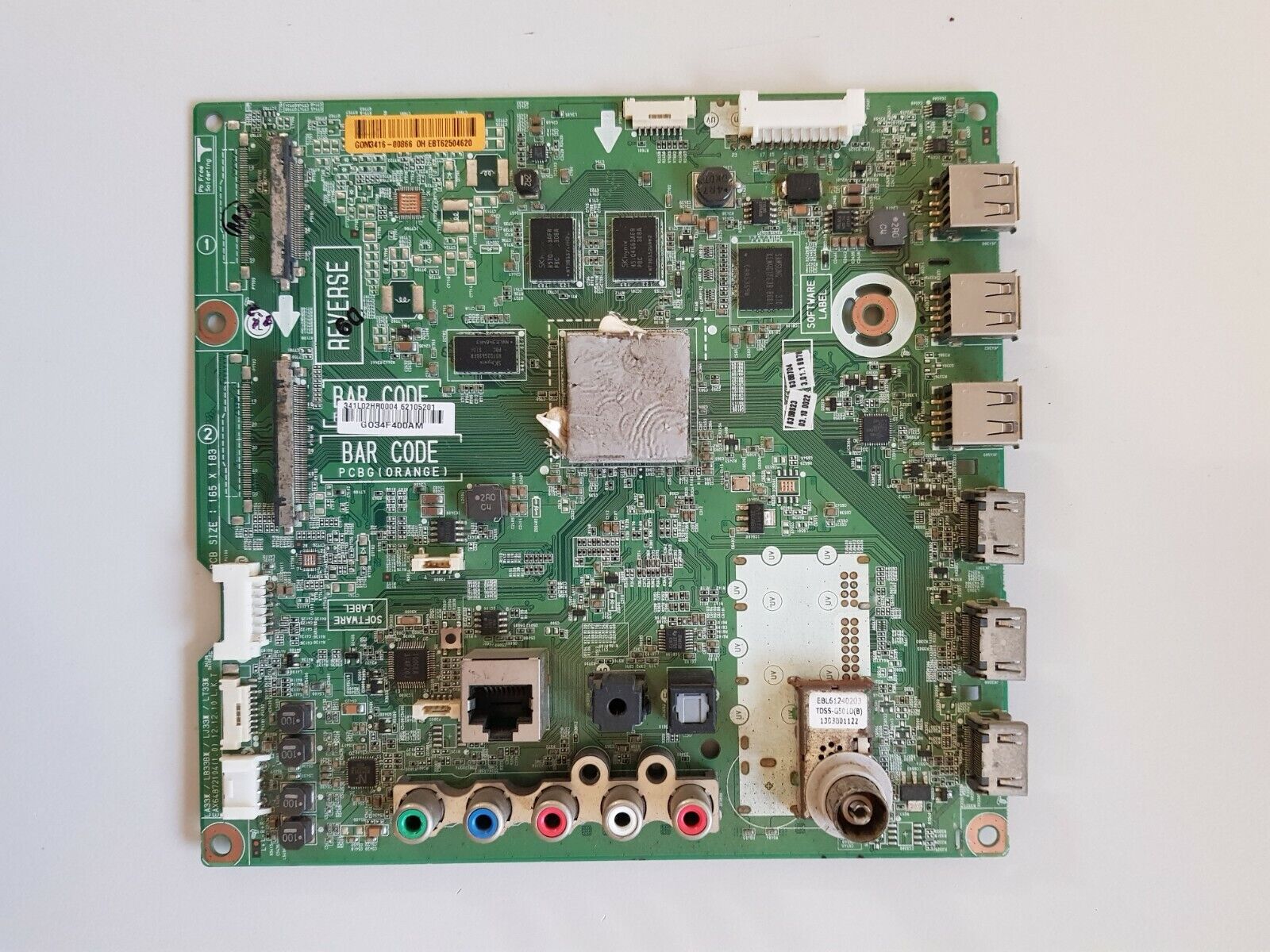GENUINE LG 60LA7410 MAIN BOARD EBT62504620 EAX64872104 (1.0)