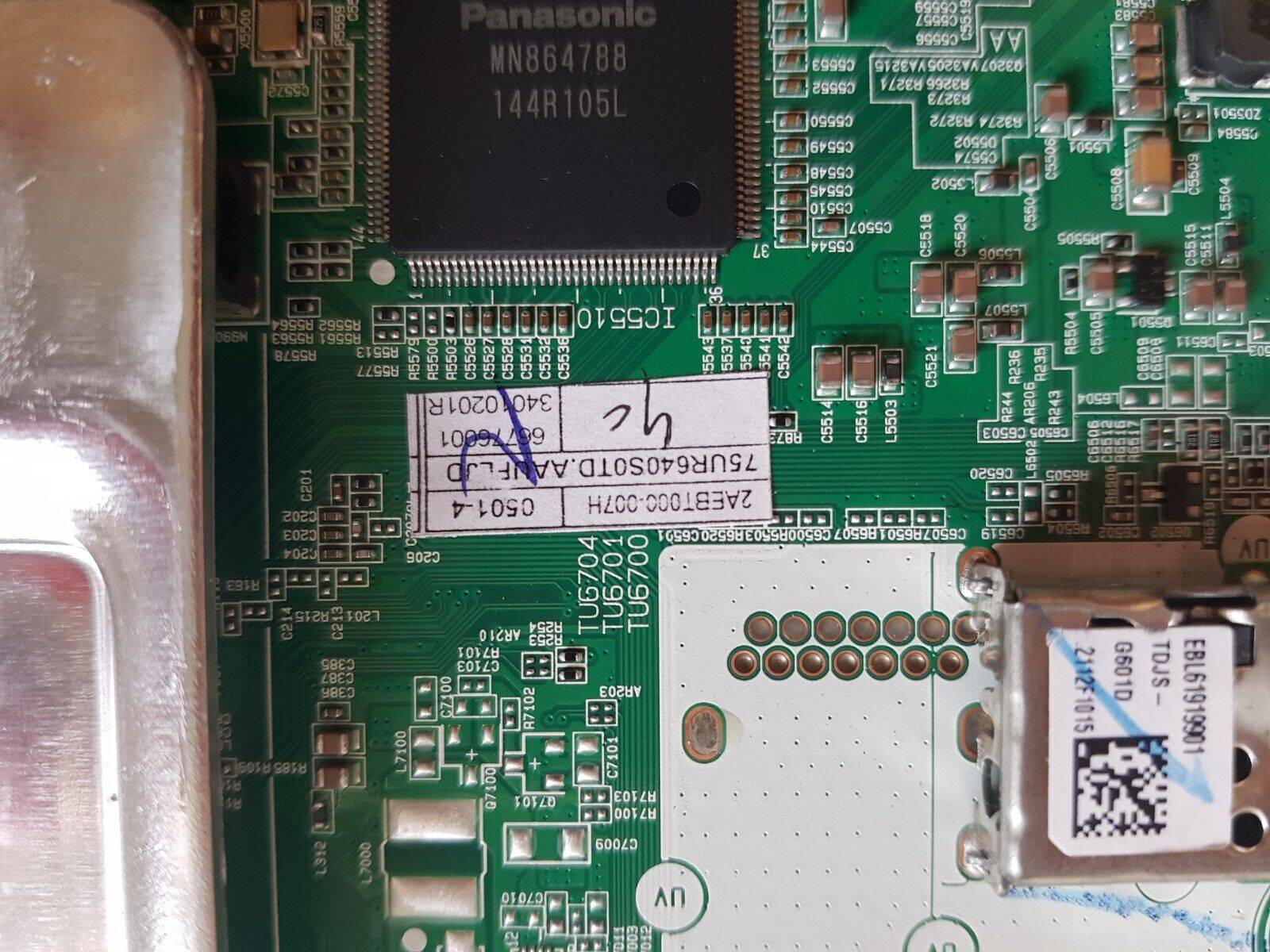 GENUINE LG 75UR640S0TD MAIN BOARD EAX69739004 (1.0) 66776001