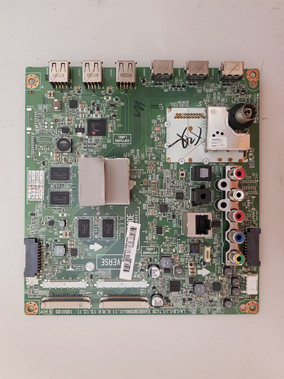 GENUINE LG 50LB6500 MAIN BOARD EAX65363904 1.1 63013604