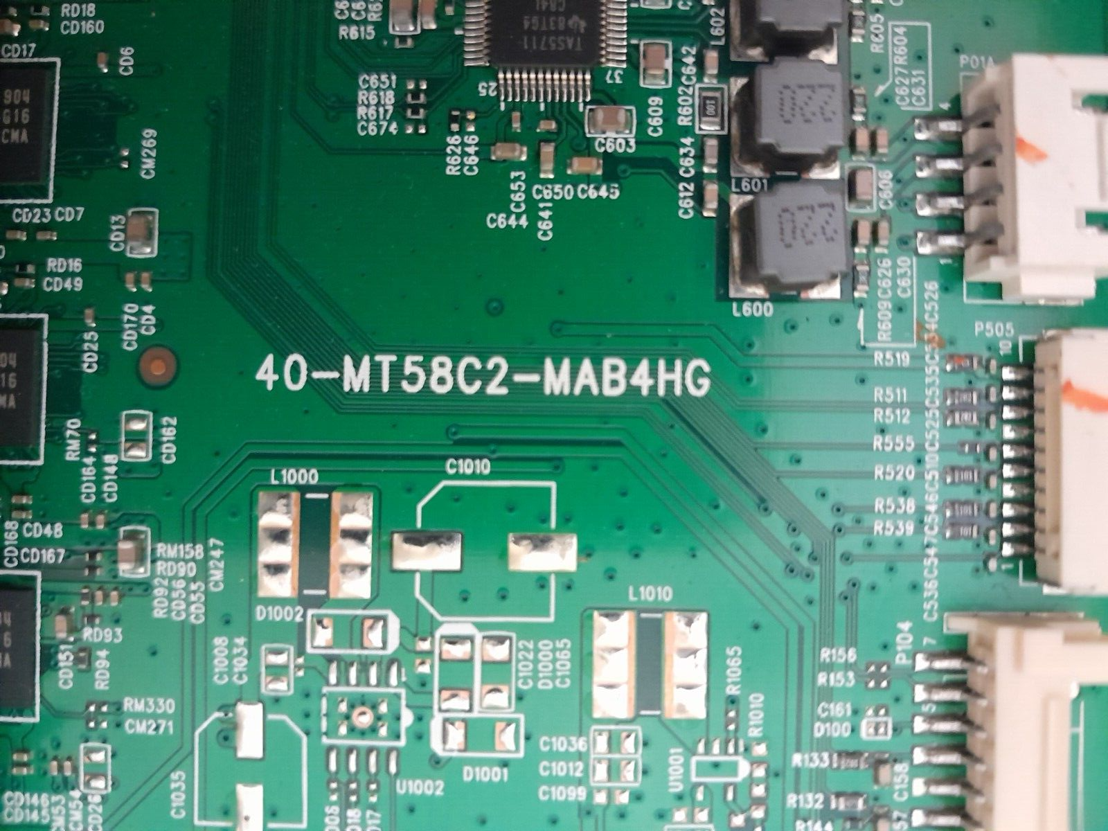 GENUINE TCL 75P8M MAIN BOARD MT58CX 40-MT58C2-MAB4HG 08-CM75DUD-OC400AA