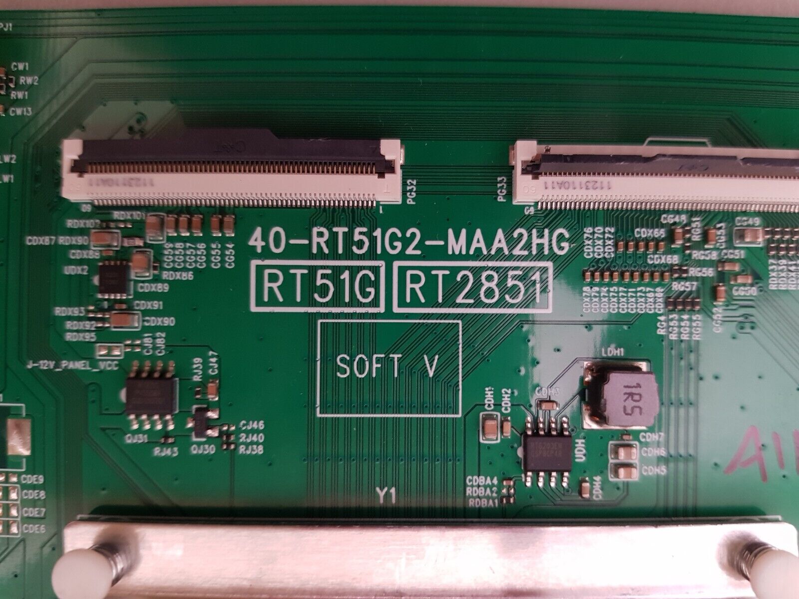 GENUINE FFALCON 65UF3 MAIN BOARD 40-RT51G2-MAA2HG RT51G RT2851 V8-R851T02-LF