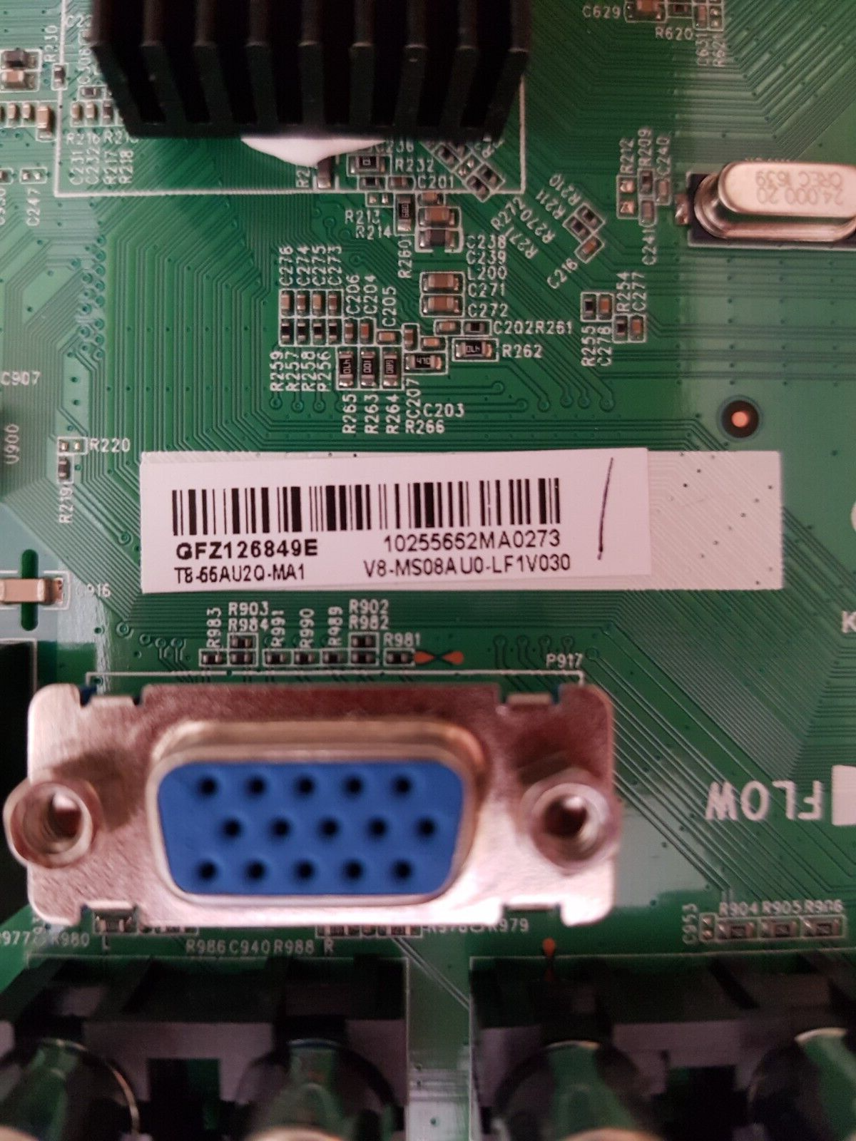 GENUINE TCL 55E4900FS MAIN BOARD 40-MS08B1-MAD2LG MS08B1 V8-MS08A U0-LF1V030